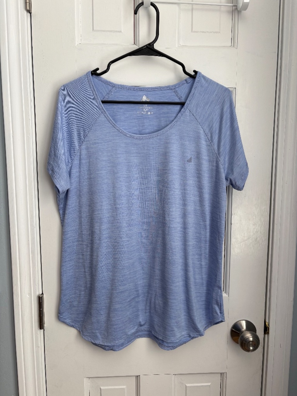 RBX soft hyacinth blue top, Size L